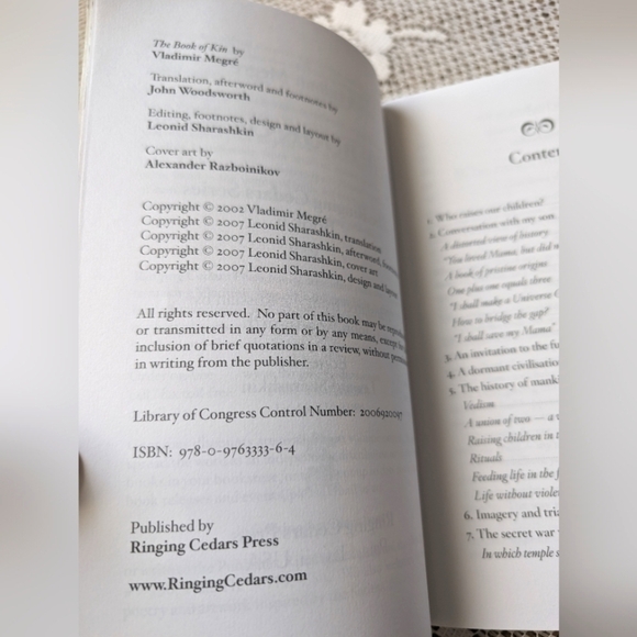 The Book of Kin by Vladimir Megre Book 6 - Picture 2 of 2